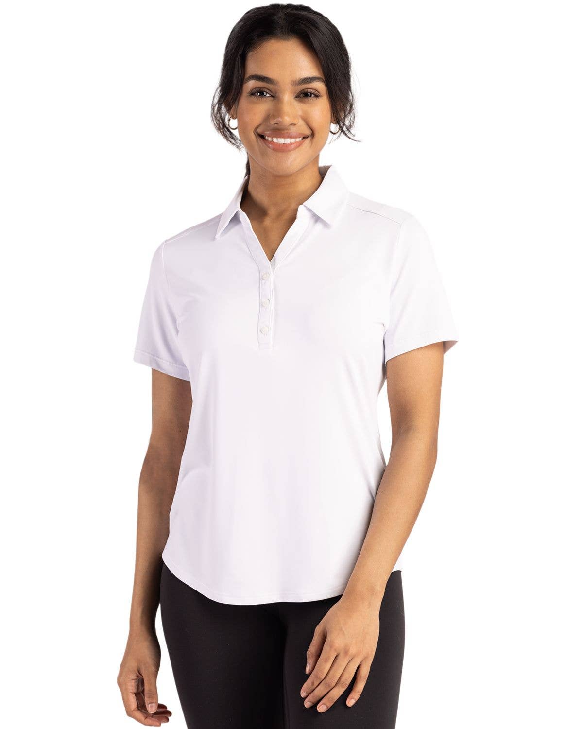 Cutter & Buck - Wholesale Polo - Women's - Cutter & Buck Forge Eco Stretch Womens Short Sleeve Polo46