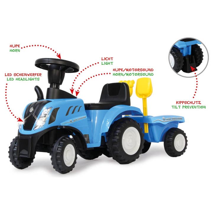 Rutscher New Holland T7 trator azul por atacado de mhw24
