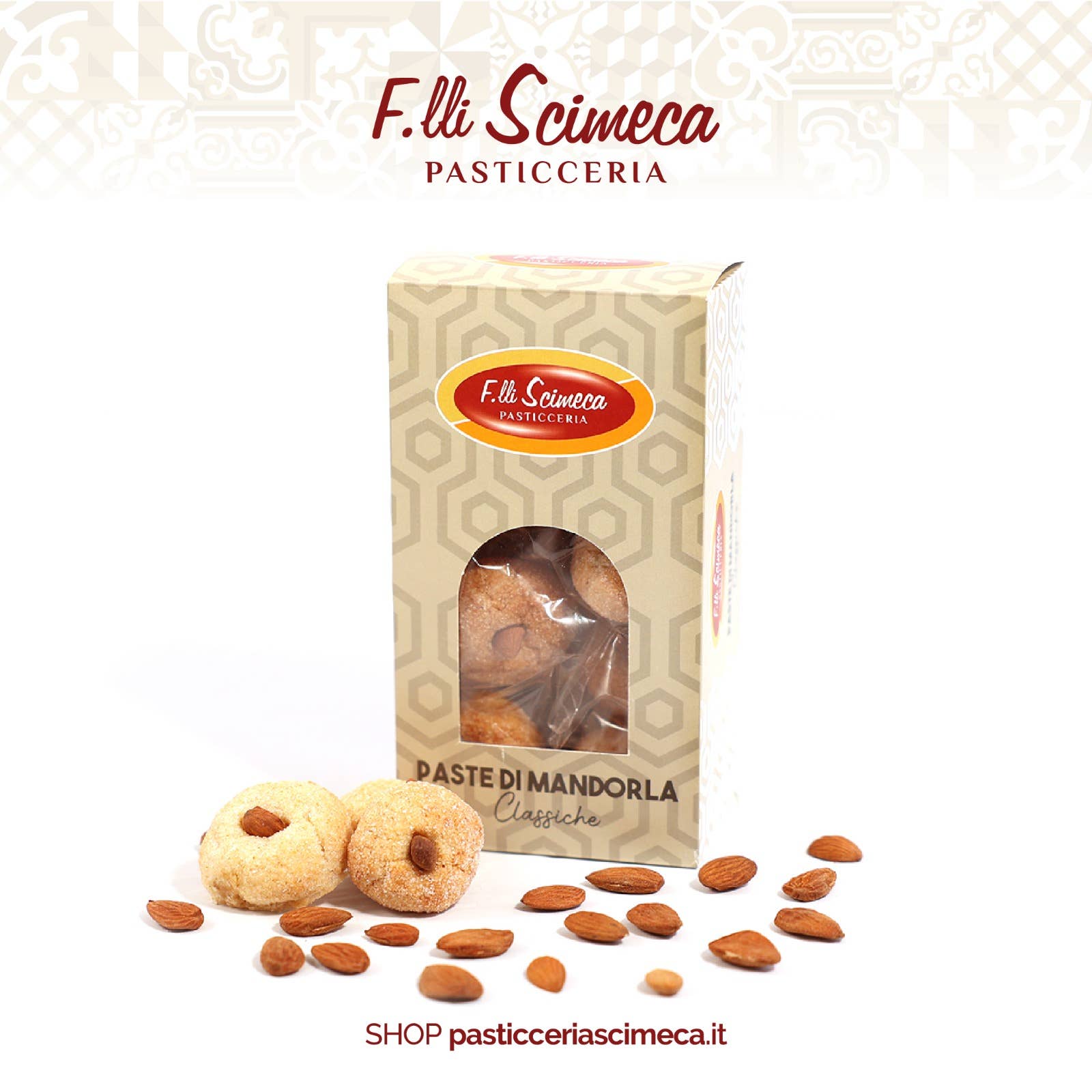 Emporio Sicilia - Wholesale Cookie - Classic Almond Pastries - F.lli Scimeca Pasticceria0