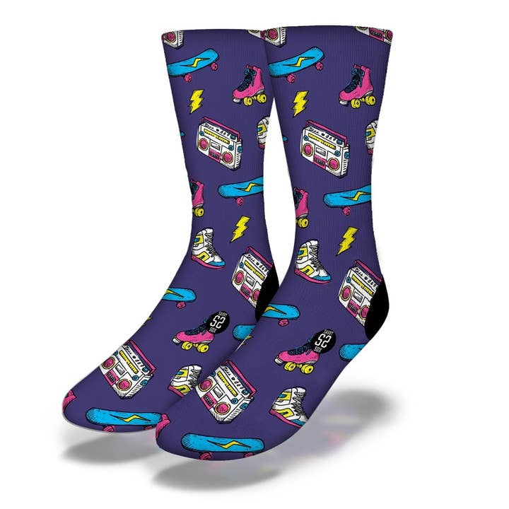 90's Skaters Socks for wholesale by Savvy Sox