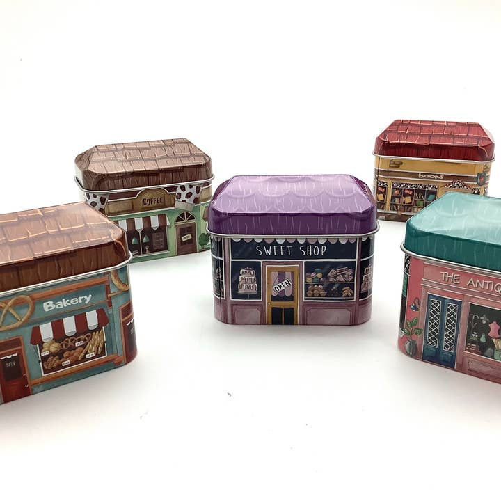 All Little Cute Things - Wholesale Tea Bags - Village Stores Assorted Tea Tin with Black Tea Pyramid0