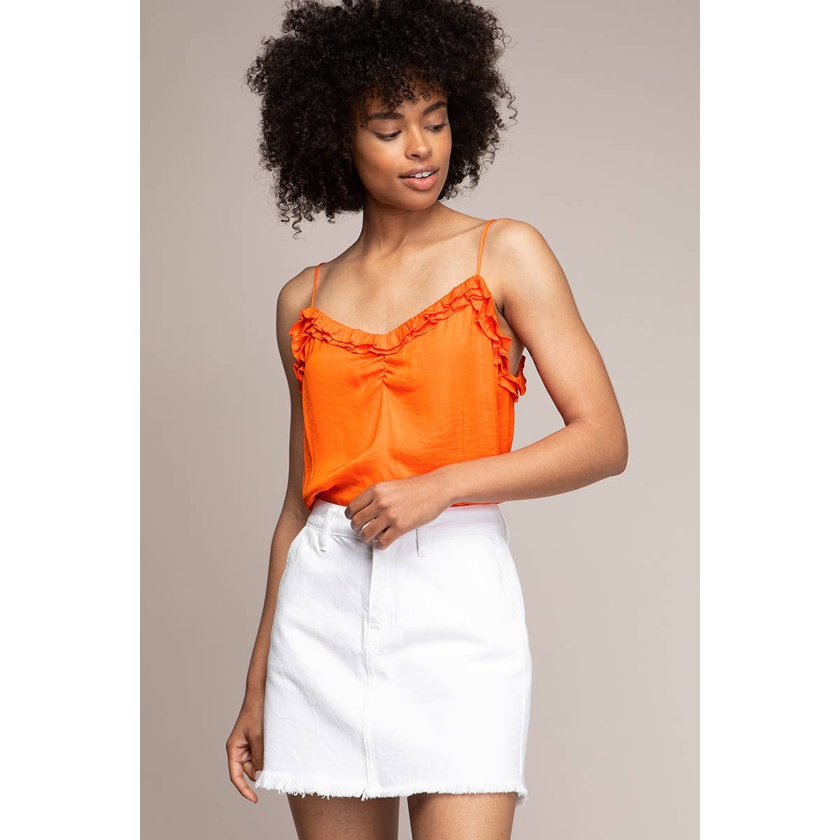 Naked Zebra Rack - Wholesale Tank Top - Women's - Back Tassel Spaghetti Strap Cami13