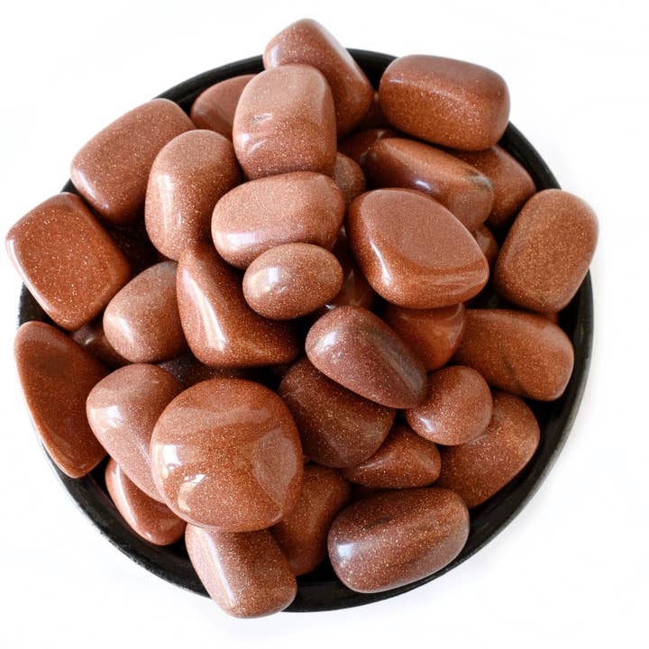 Soothing Crystals - Wholesale Spiritual Stone/Crystal - 100g Tumbled Stones | Red Sandstone | Healing Crystals Stone