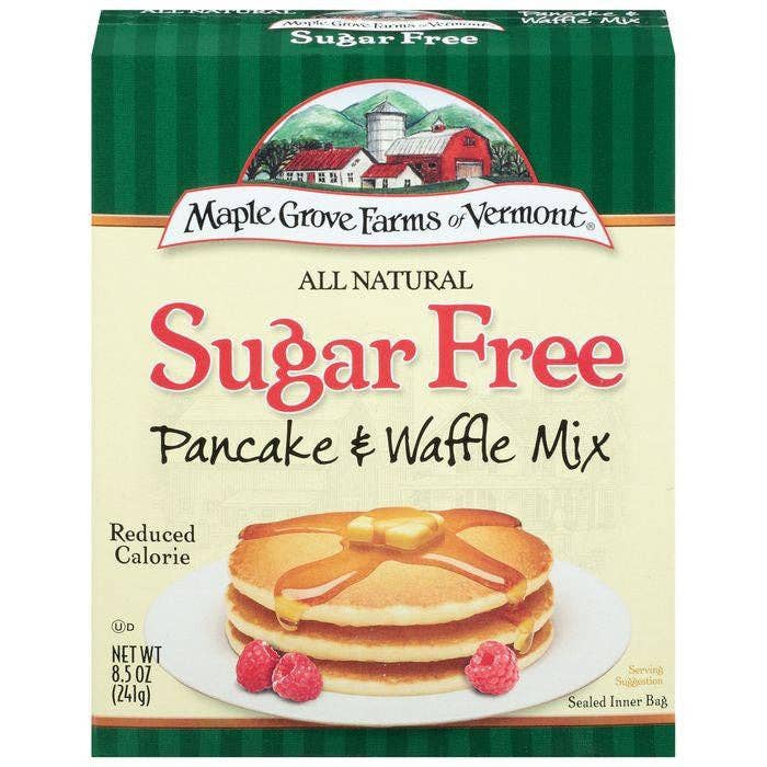 KeHE Distributors, LLC - Wholesale Maple Syrup - Maple Grove Farms Sugar Free Pancake & Waffle Mix 8.5 Oz0