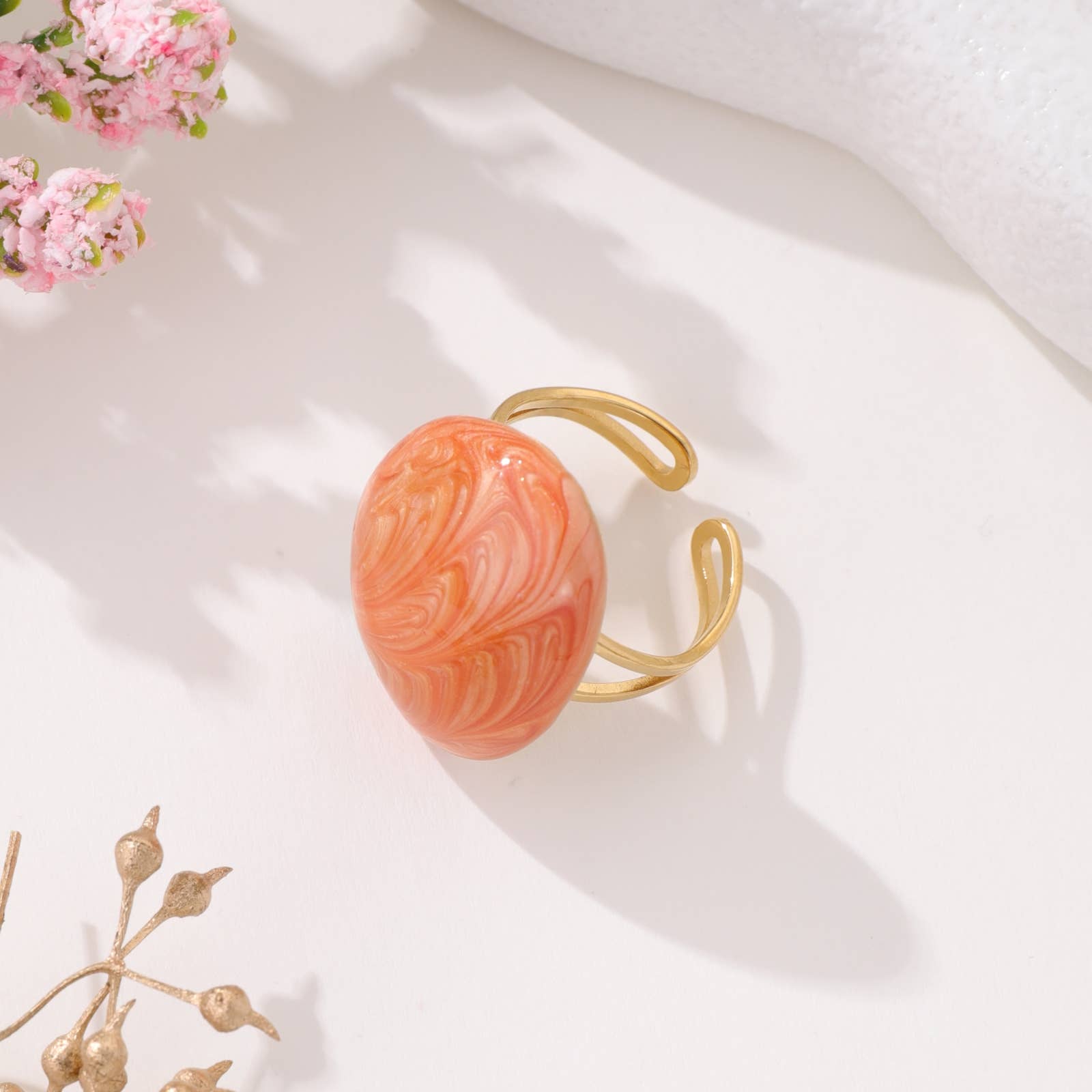 Lovelika – wholesale Chain ring – Ring - Maylis6