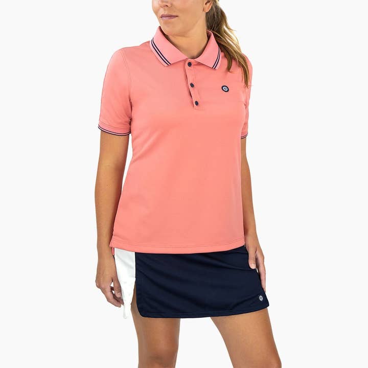 Polo piqué à manches courtes UPF 50+ pour la vente par Sun50