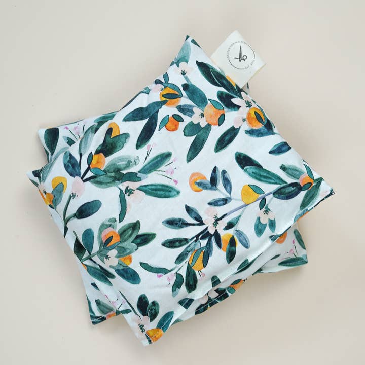 Tochter von Walter – Compressa quente/fria por atacado – Almofada térmica de laranja - Almofada de grãos com espelta biológica0