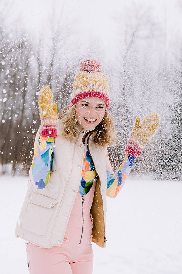 Novelty Nordic Hat - Yellow for wholesale on Faire1
