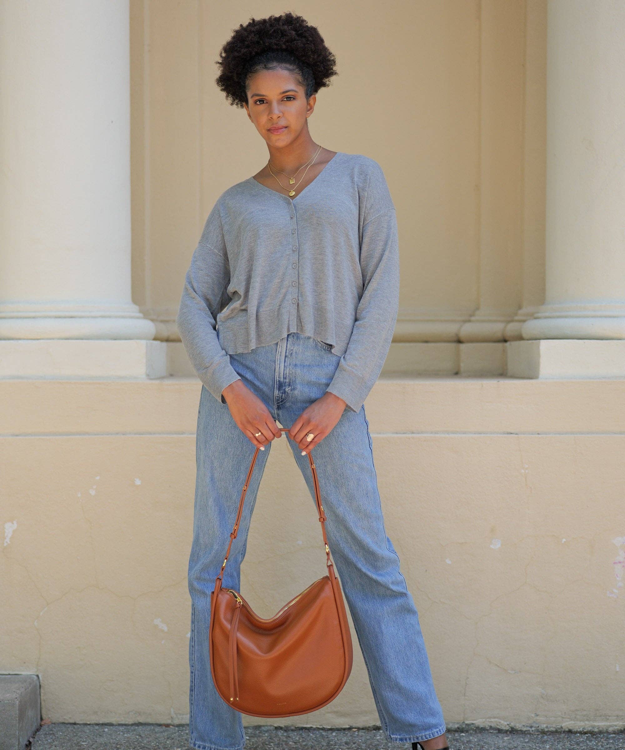 AALLYN - Wholesale Shoulder Bag - Women's - Marley Hobo - Leather30