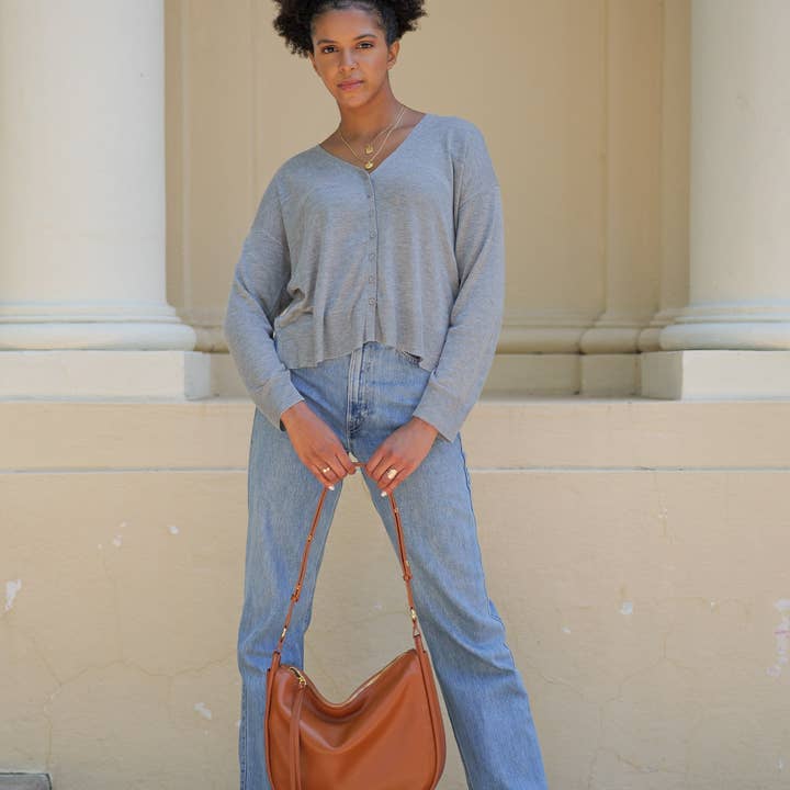 AALLYN - Wholesale Shoulder Bag - Women's - Marley Hobo - Leather30