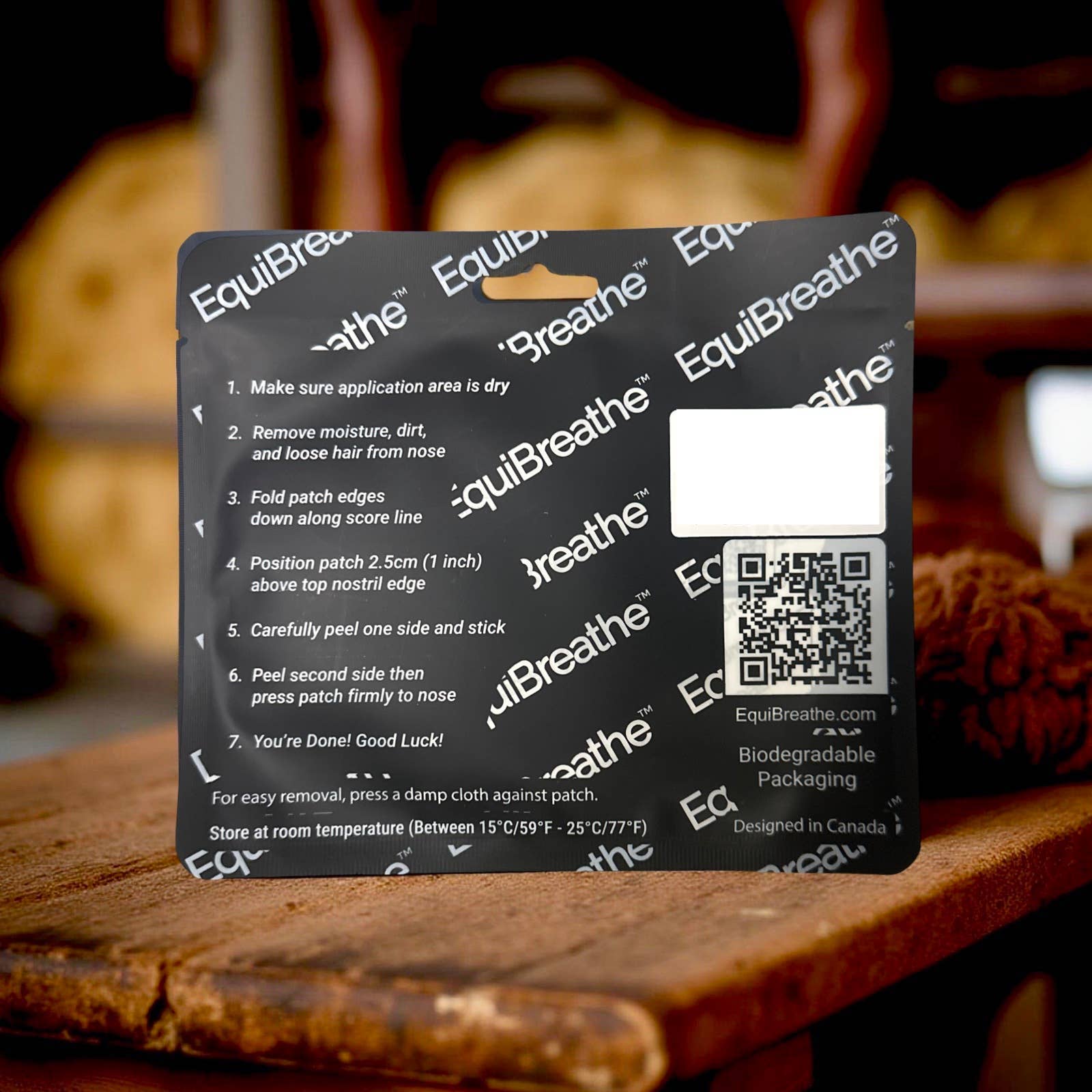 Equine Excellence - Wholesale Horse Conditioner/Grooming Aid - EquiBreathe™ Equine Nasal Patch - Aztec15