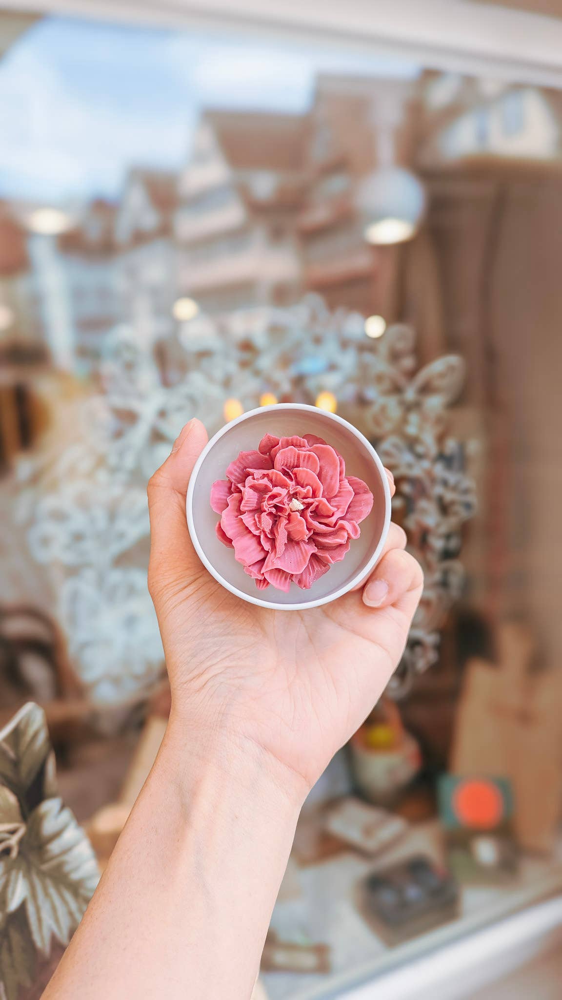 Oh Sweet Candles – wholesale Jar/filled candle – Forbidden Fruit (Carnation) - Pomegranate 90g Scented Candle2