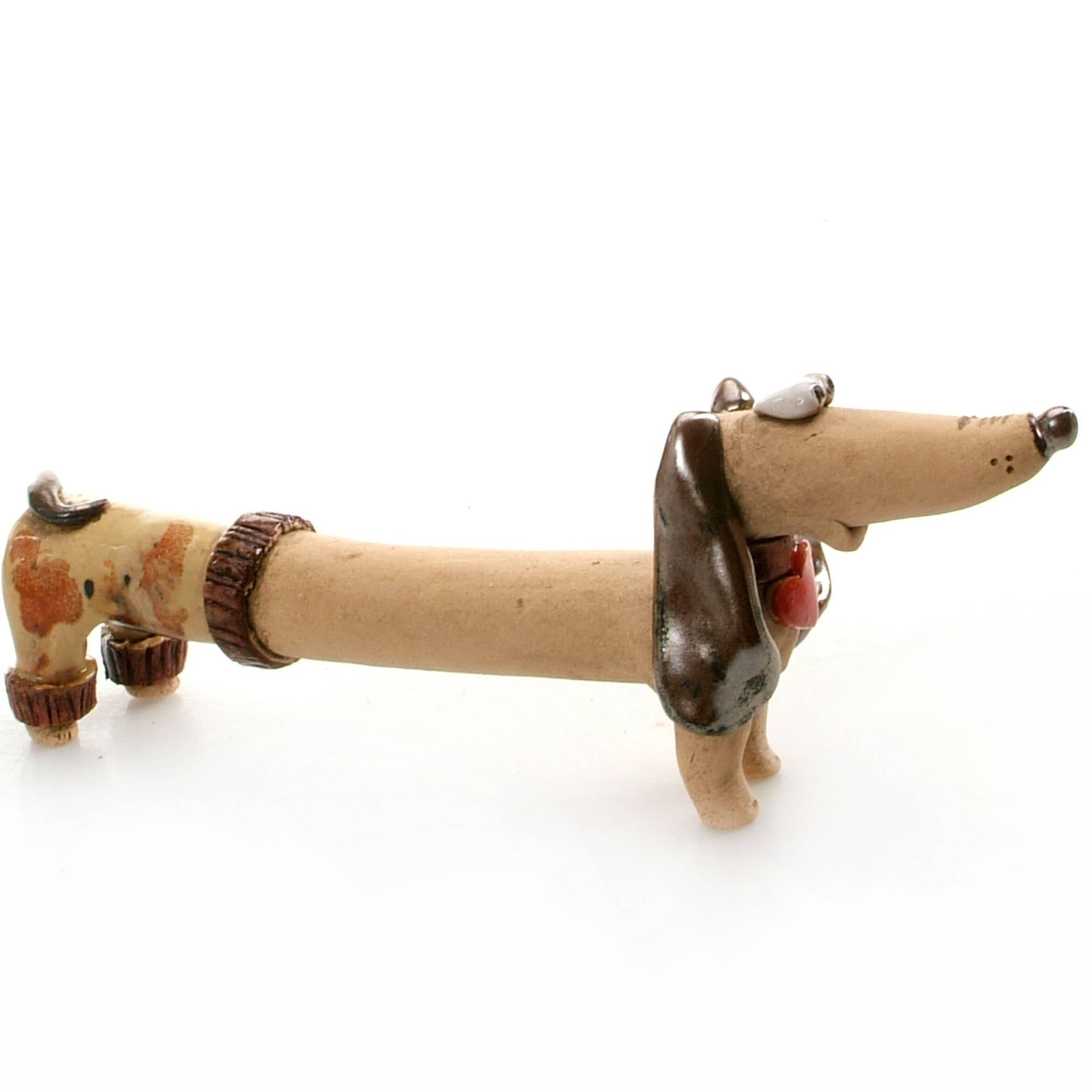 Enigma Supplies - Wholesale Decorative Figurine - Mr & Mrs Dash Dachshunds Ceramic Figurine | Various Colours17