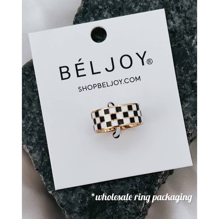 Beljoy - Wholesale Multi-Stone Ring - Rosemary Crystal Gold Ring