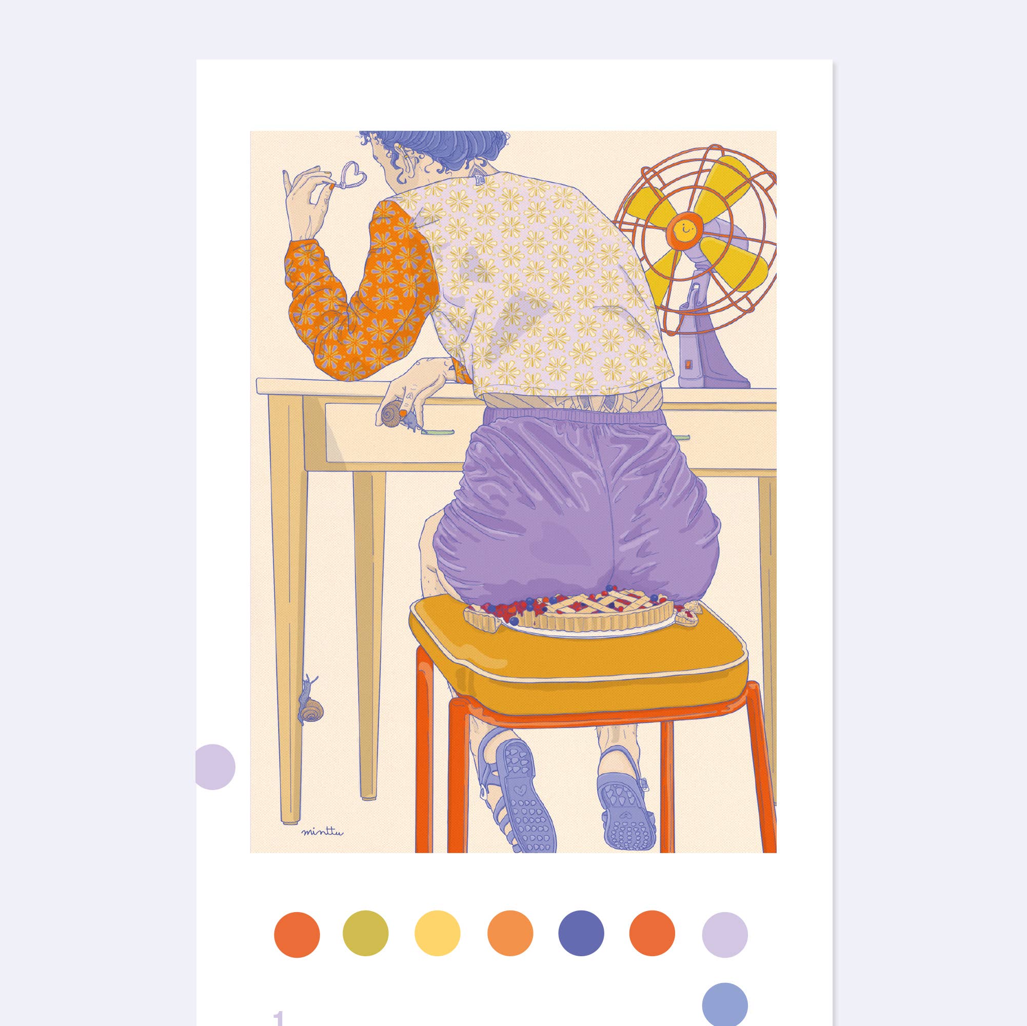 minttu illustrations - Wholesale Calendar - Birthday calendar "happy happy"9