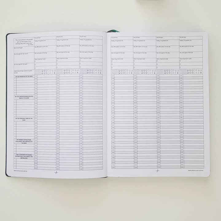 #BehindTheSuccessPlanner - Wholesale Planner - ADHD Productivity Planner: Goal Setting, Gratitude, 6 Months4