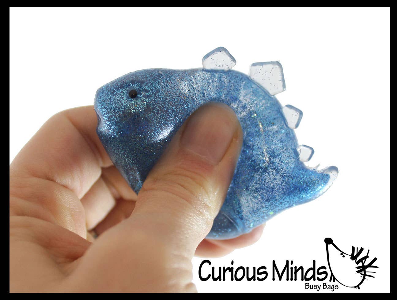 Curious Minds Toys - Wholesale Squishy Toy - Kids & Baby - 1 Dinosaur Sugar Ball - Dino Thick Glue/Gel Syrup Molasses S10