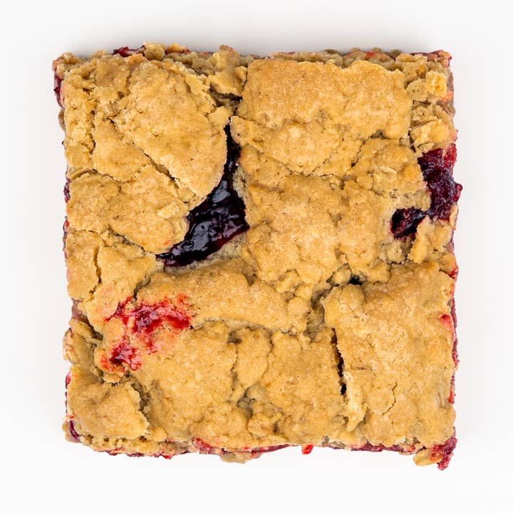 Raspberry Jam Session Oat Bar for wholesale by Breauxdoo Bakery