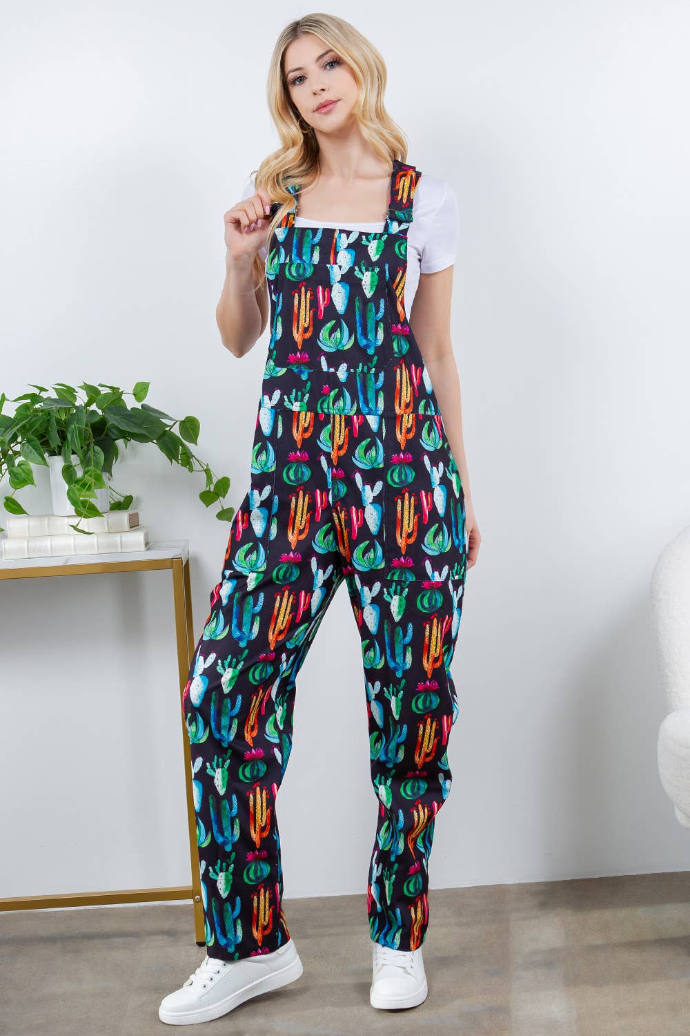 LA Soul - Vente Salopette – femme - Combinaison salopette Cactus2