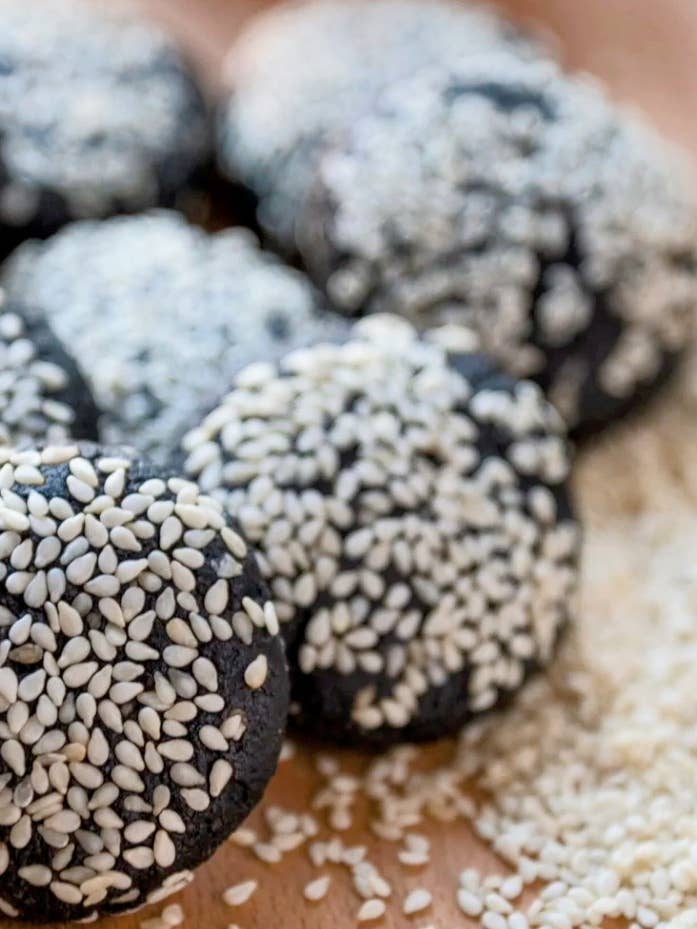 Tahini Almond Cookies *gluten free & vegan* for wholesale by Kim's Confections