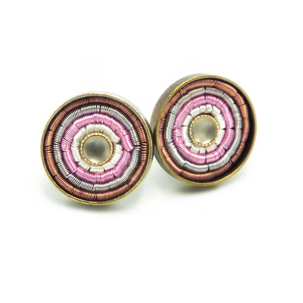 Sergio Engel jewellery – Brincos de pino por atacado – Brincos coloridos antigos Índia 0416