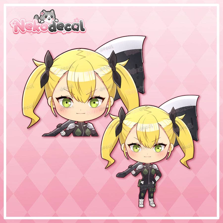 Nekodecal - Wholesale Sticker - Chibi Kaiju Peekers12