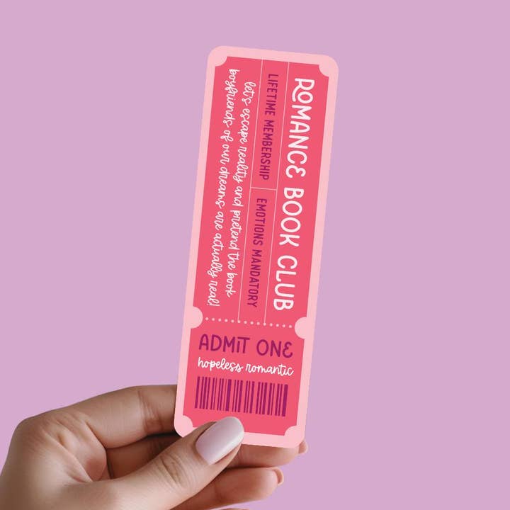 Romance Book Club Lesezeichen für den Großhandel von Chapter & Craft Studio