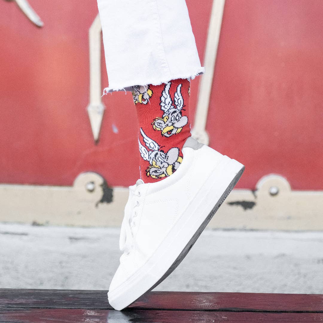 Asterix Calzini Asterix rossi in vendita all'ingrosso su Faire1