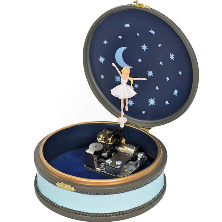 TROUSSELIER SAS - Vente Boîte à musique – enfant et bébé - Boite à Bijoux Fétiche de Félicie - Ballerina©0