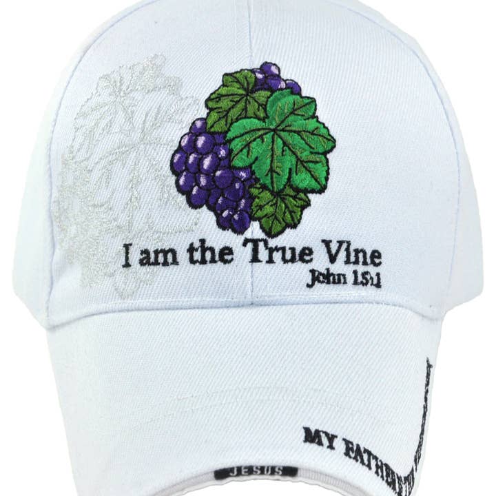 Cap Zone - Wholesale Baseball Cap - Men's - The True Vine Acrylic Velcro Back Baseball Cap6