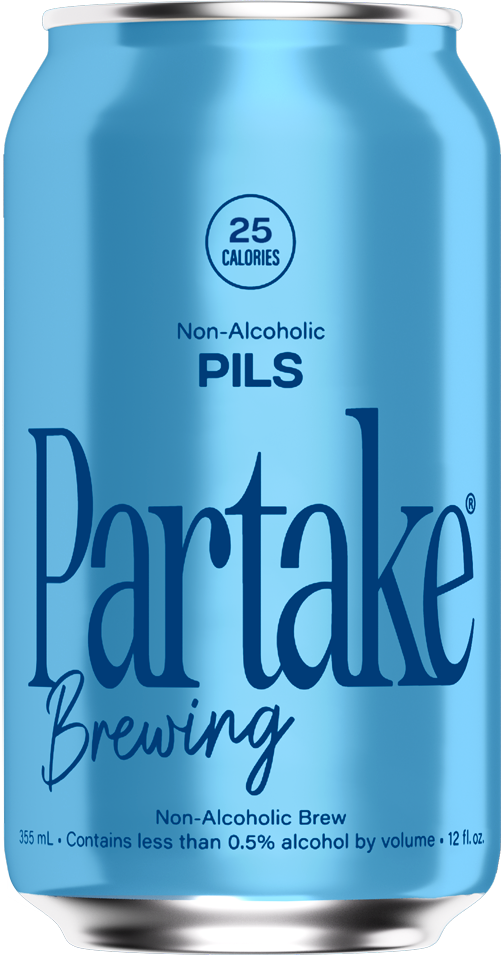 Partake Brewing - Wholesale Non-Alcoholic Beer - Partake Brewing Non-alcoholic beer - Pilsner - 24 pack2
