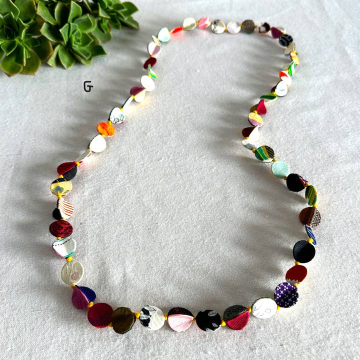 Sophie Silks - Wholesale Beaded/pearl necklace - Long Strand Kimono Necklace6