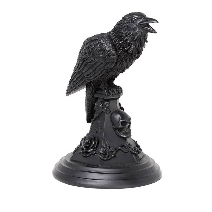 Alchemy England – wholesale Candle holder – Poe's Raven Candle Stick (Candle Holder)2