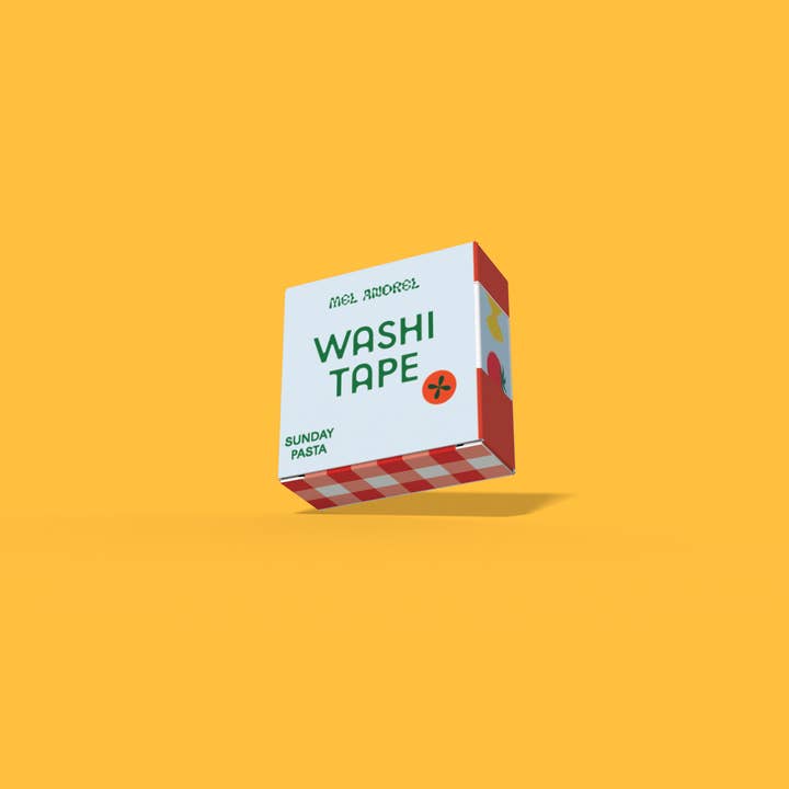 Mel Andrel - Wholesale Washi Tape - Sunday Pasta Washi Tape