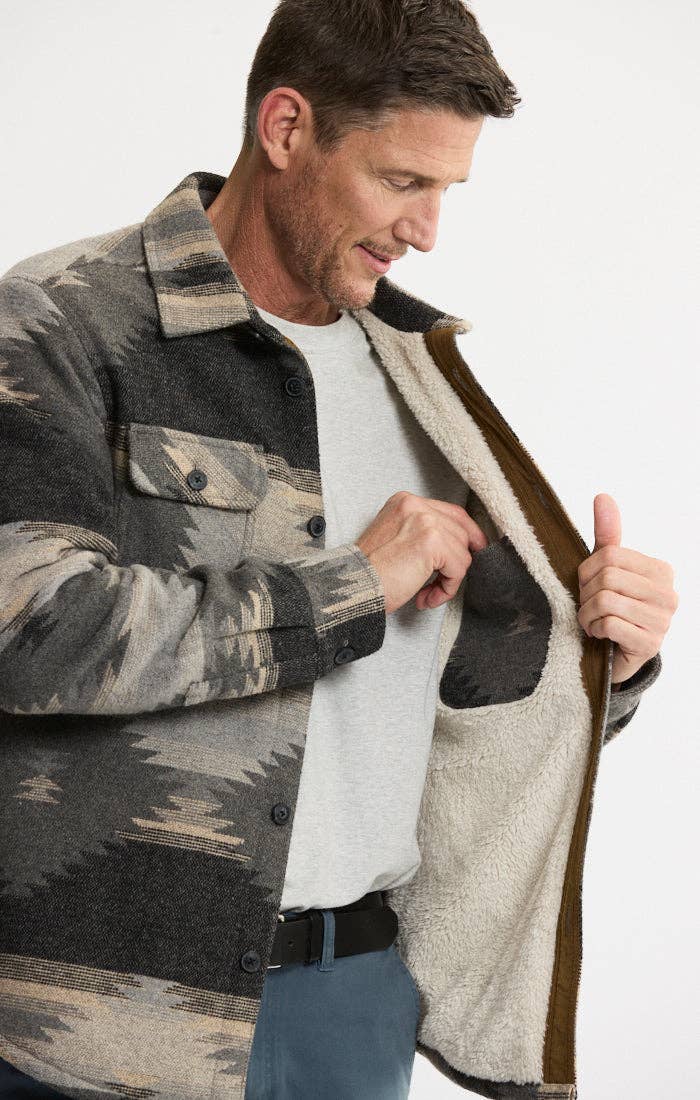 JACHS NY - Wholesale Jacket - Men's - Sherpa Lined Wool Jacket9