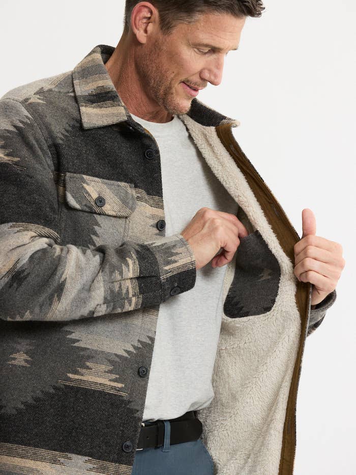 JACHS NY - Wholesale Jacket - Men's - Sherpa Lined Wool Jacket9