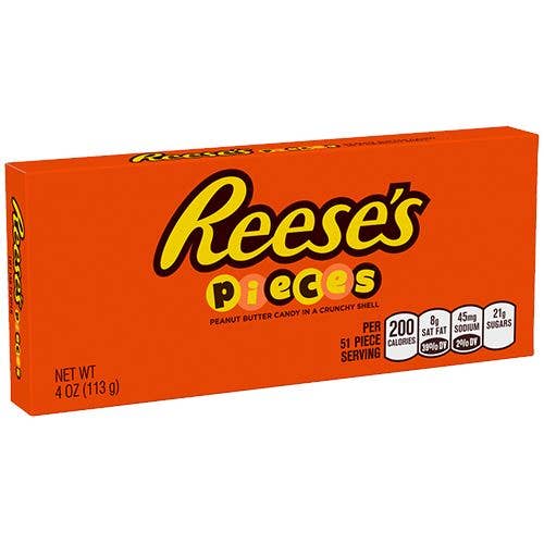 Shop The King - Wholesale Chocolate Covered Sweets - Reese's Pieces Theater 4 oz Single Box4