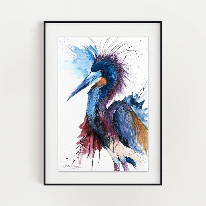 Tricolored Heron for wholesale by Joshua D. Smith Artist