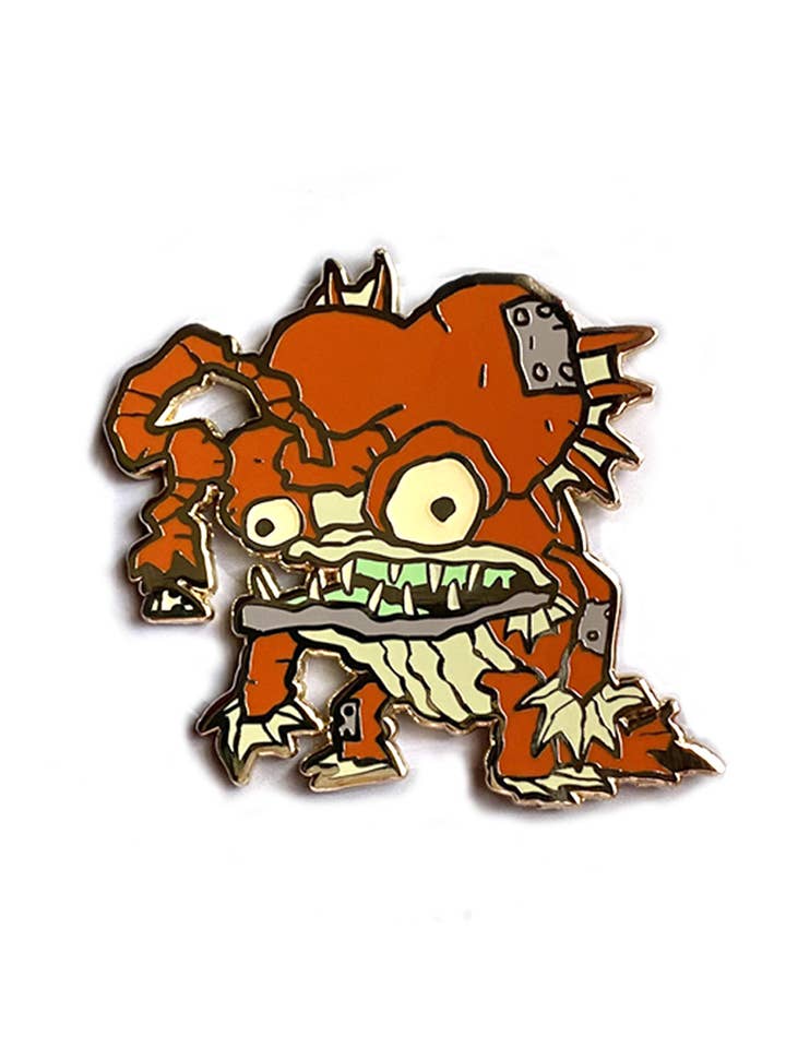 Spilla in smalto di Linda di Psychonauts per la vendita all'ingrosso da parte di The Scott C Shop