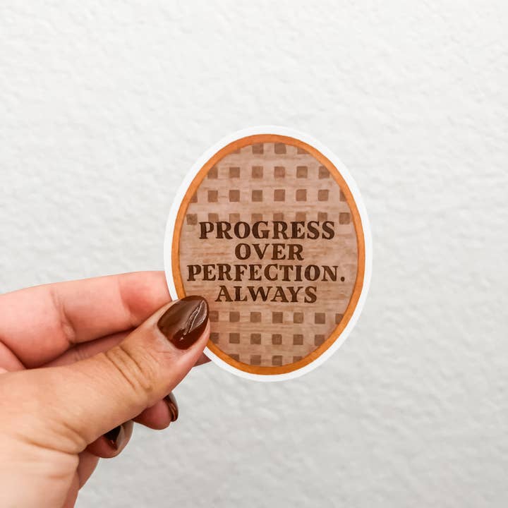 Autocollant mat aquarelle 3 pouces résistant à l'eau et aux UV pour la vente par Colorful Emotions, LLC