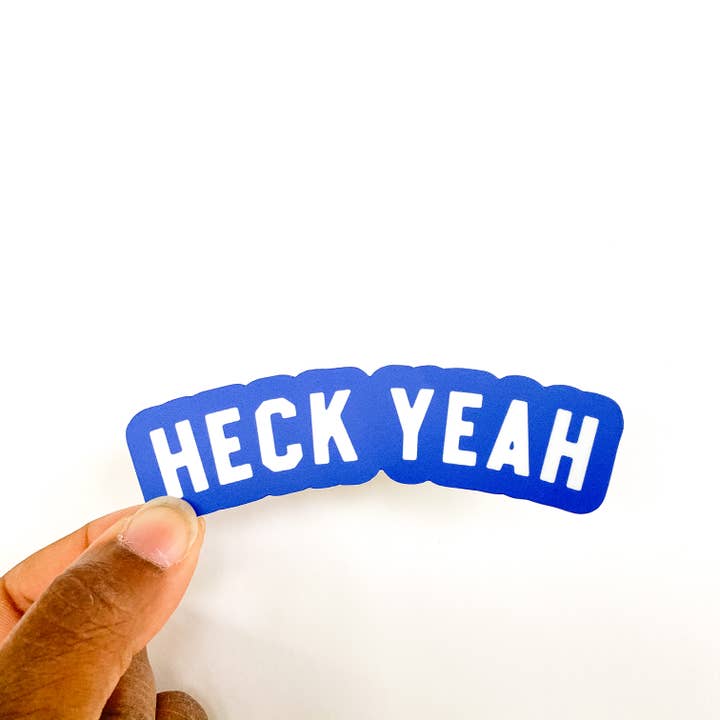 N.B. GOODS - Wholesale Sticker - Heck Yeah Sticker