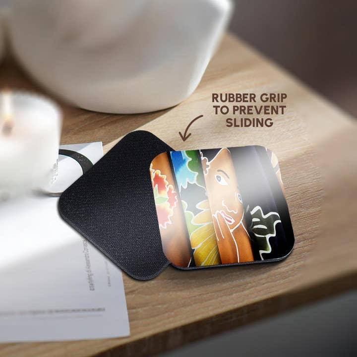 3dRose - Wholesale Coasters - 3dRose, French Polynesia, Tahiti, Papeete, Market Tahitian Pareo, wraps. , Coaster10