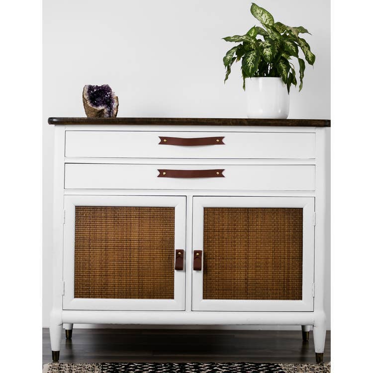 Keyaiira - Vente Poignée/bouton - Poignée en cuir [extrémité plate]7