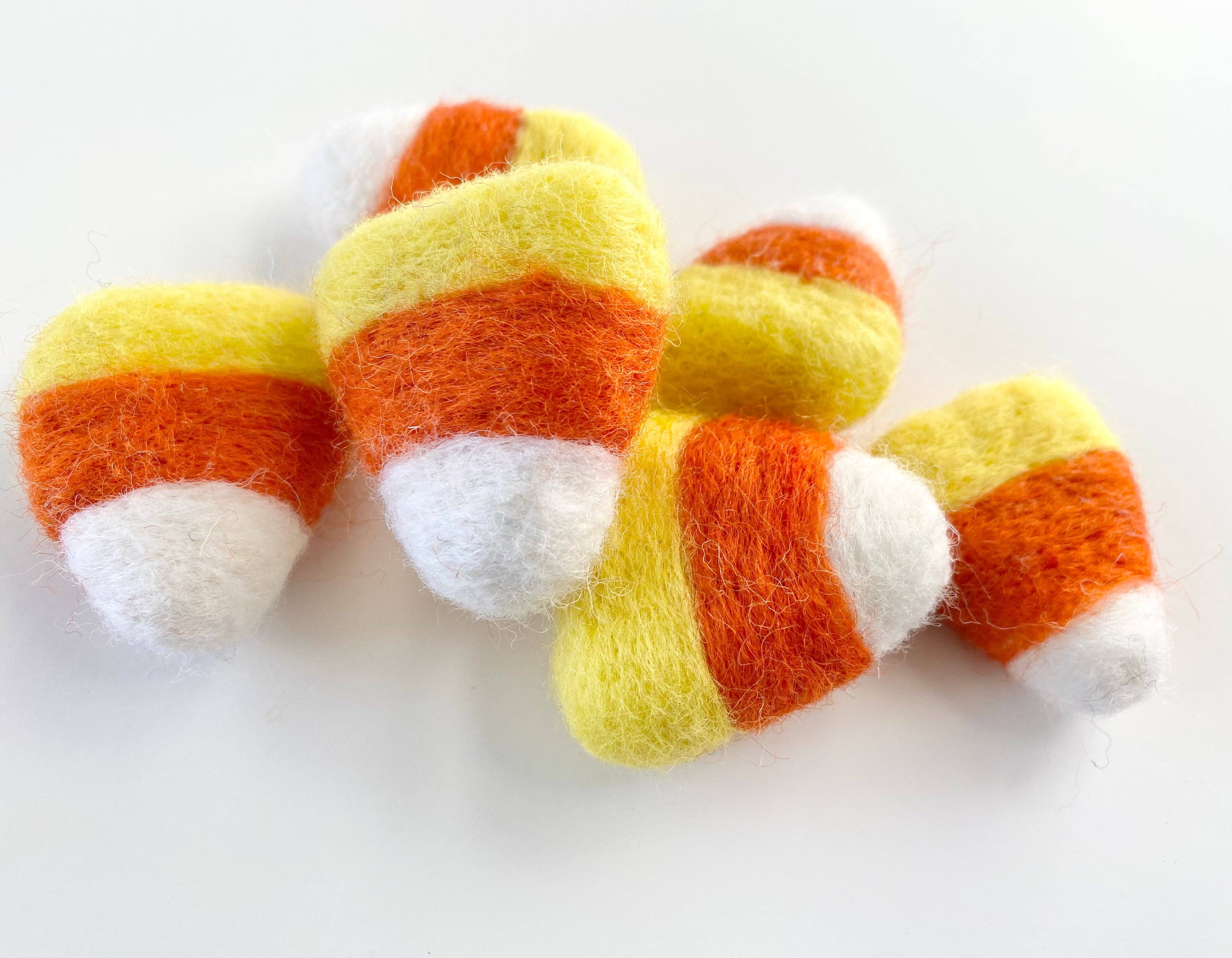 Wool Jamboree - Wholesale Pet Toy - Cat - Felt Candy Corn or Ghost Toy6