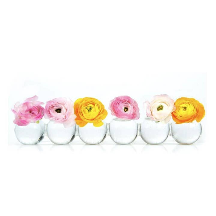 Chive - Wholesale Vase - Caterpillar Hand Blown Modern Glass Flower Vase