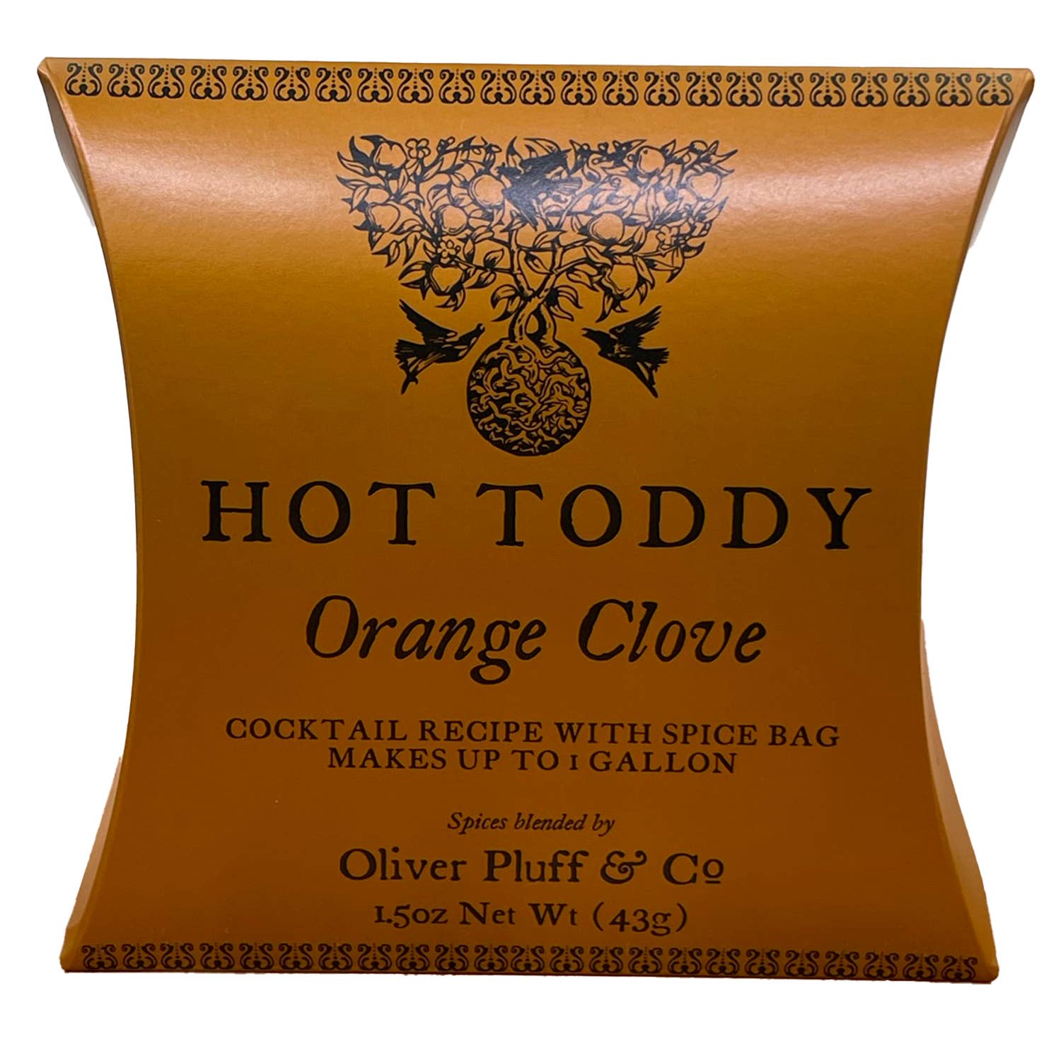 Oliver Pluff & Company - Vendita all'ingrosso Mix per cioccolata calda - Kit Hot Toddy all'Arancia e Chiodi di Garofano - Confezione da 3,8 litri6