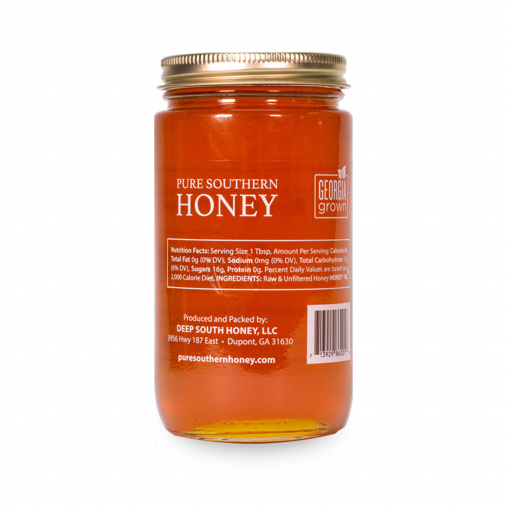 Pure Southern Honey - Wholesale Honey - Honey 1 Lb (12 Jars) Raw, Unfiltered, and Unheated1