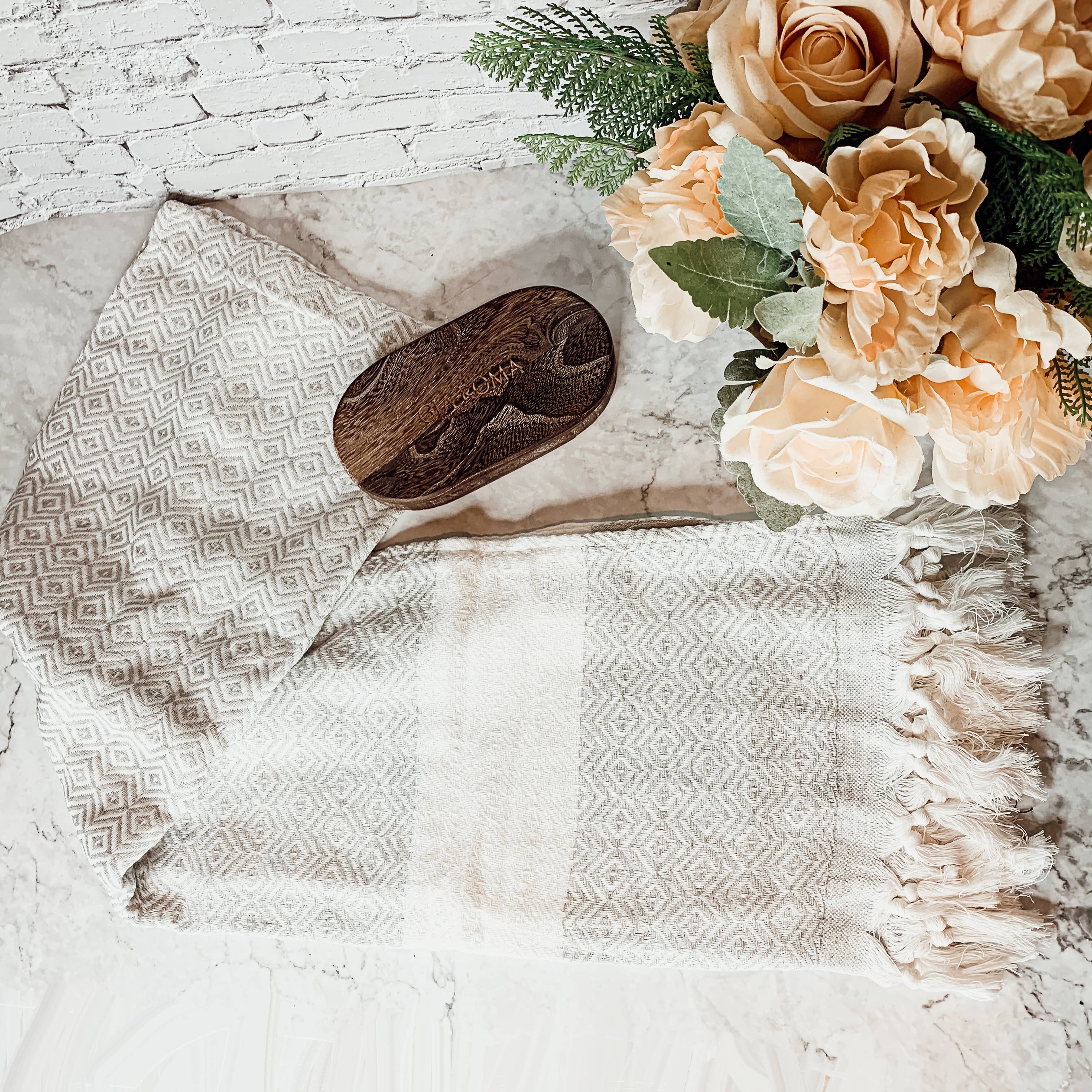 Gia Roma - Wholesale Bath Towel - Large Cotton Towels & Decorative Accent with Bamboo Tassels53