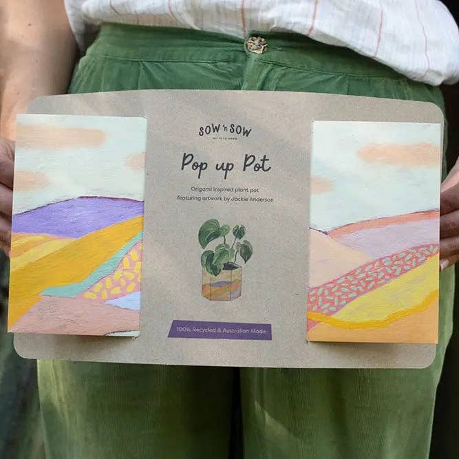 Sow 'n Sow - Wholesale Plant Pot - Pop Up Pot 'Clouds' Large