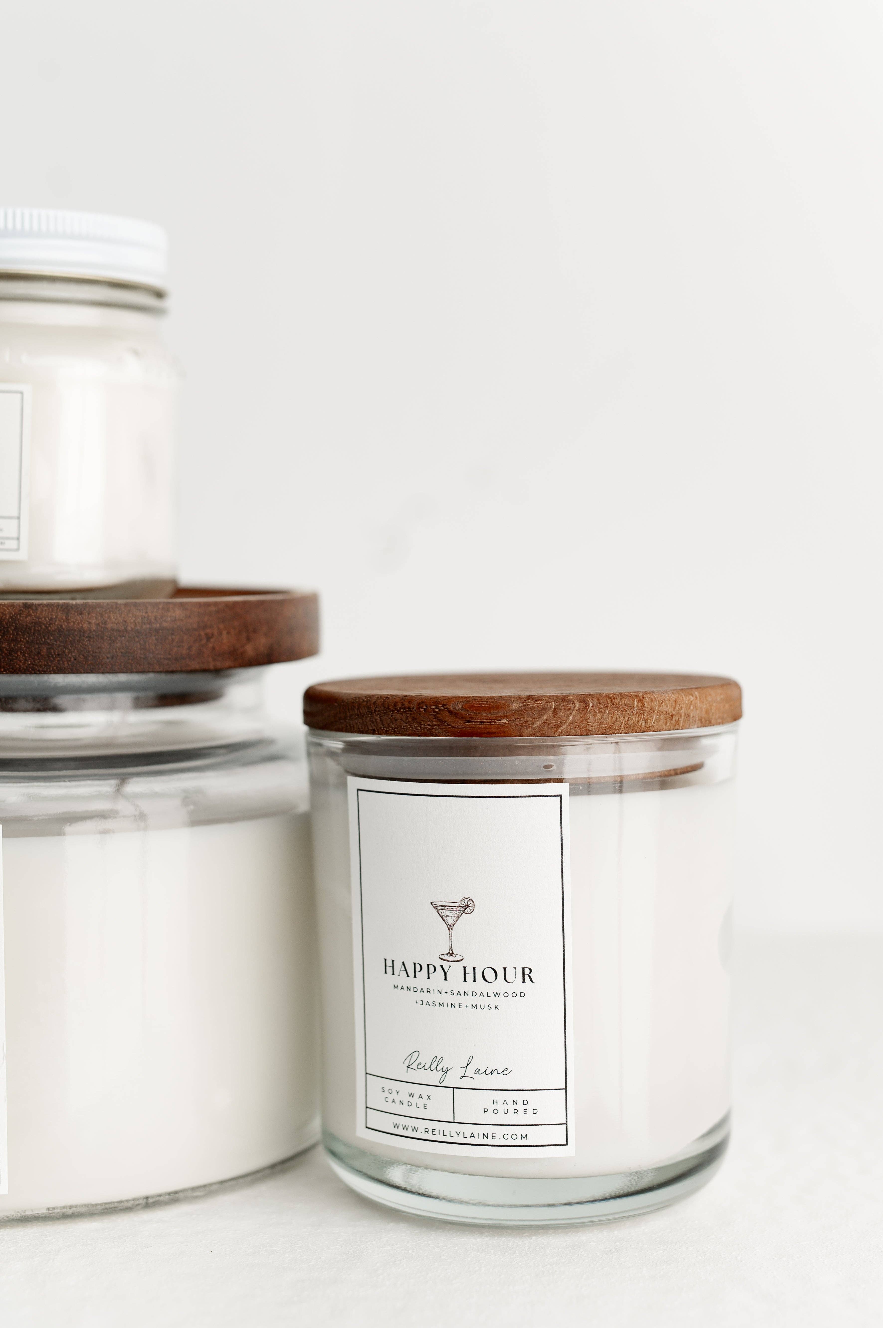 Reilly Laine - Wholesale Jar/Filled Candle - Happy Hour Candle6